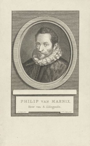 Portrait of Philip of Marnix, Lord of Saint-Aldegonde