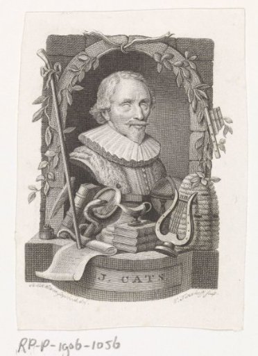 Bust of Jacob Cats