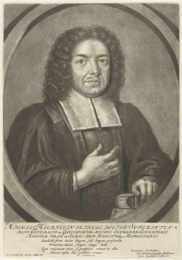 Portrait of the preacher Michael Hoernlein