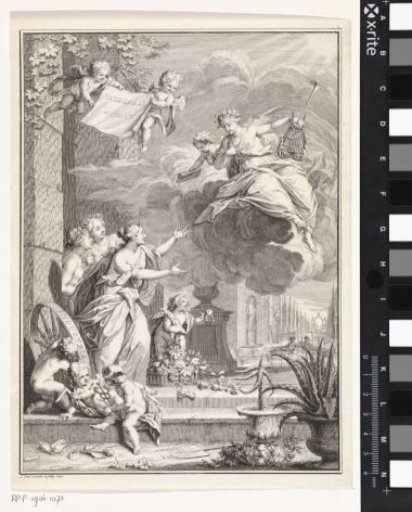 Poetry in conversation with allegorical figures