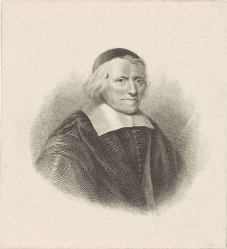 Portrait of the poet Jacob Cats