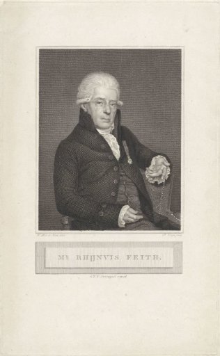 Portrait of Rijnvis Feith