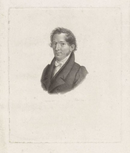 Portrait of Johannes Leonardus Nierstrasz