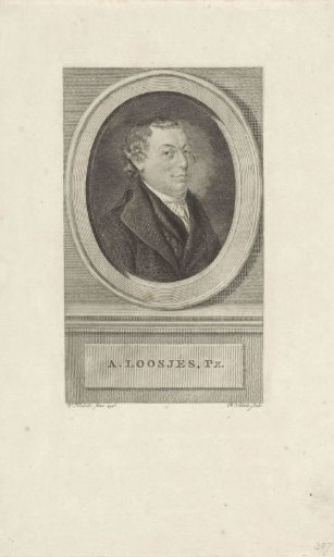 Portrait of Adriaan Pietersz. Loosjes