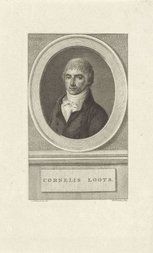 Portrait of the Dutch Poet Cornelis Loots