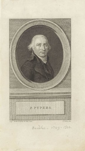 Portrait of the writer Pieter Pypers