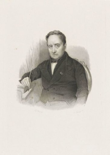 Portrait of Hendrik Tollens