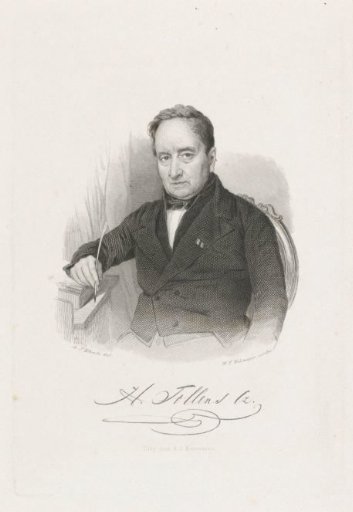 Portrait of Hendrik Tollens