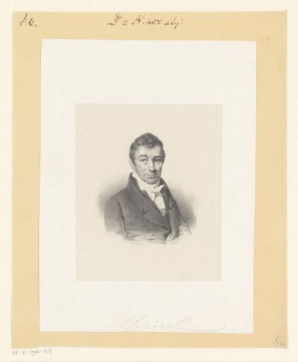 Portrait of Antoni Christiaan Wynand Staring van den Wildenborch