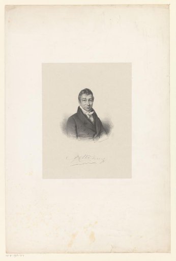Portrait of Antoni Christiaan Wynand Staring van den Wildenborch