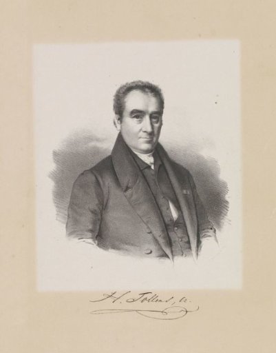 Portrait of the Poet Henrik Tollens