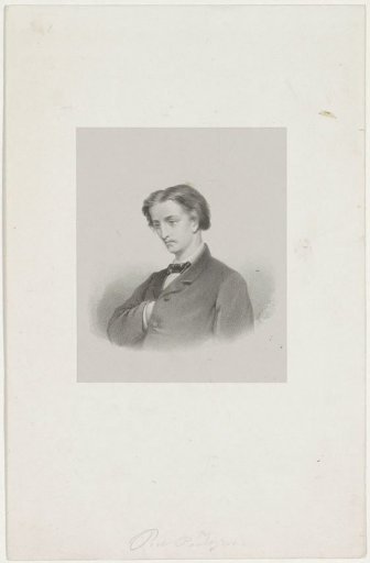 Portrait of François Haverschmidt, known as Piet Paaltjens