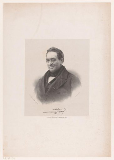 Portrait of Hendrik Tollens