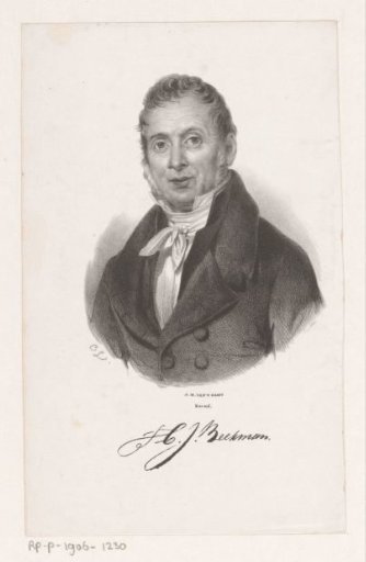 Portrait of J.C.J. Beekman