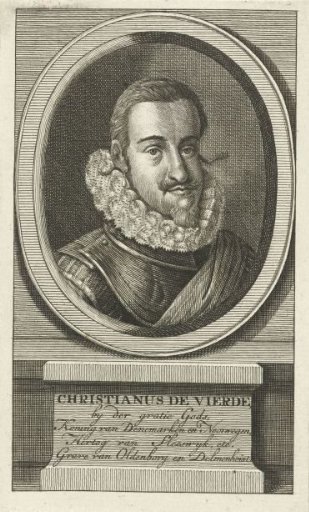Portrait of Christian IV, King of Denmark and Norway