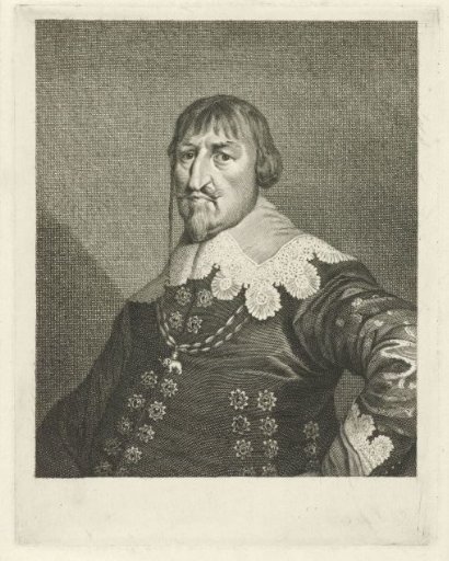 Portrait of Christian IV King of Denmark