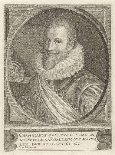 Portrait of Christian IV, King of Denmark