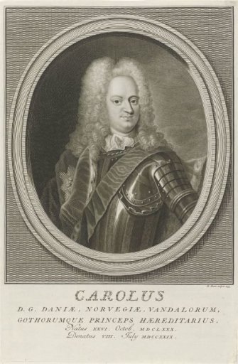 Portrait of Charles, Prince of Denmark and Norway