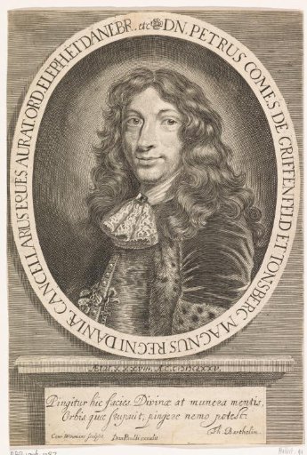 Portrait of Peder Schumacher, Count of Griffenfeld