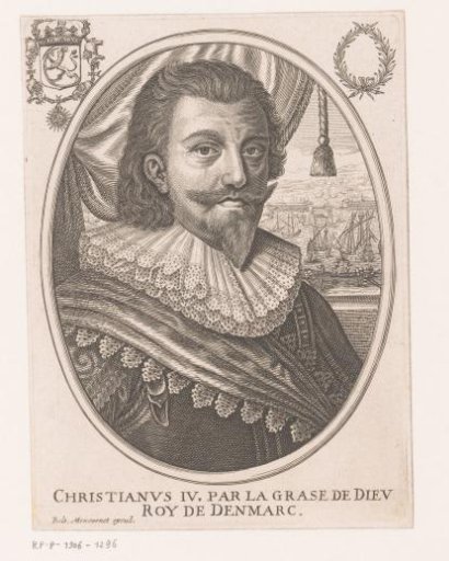 Portrait of Christian IV of Denmark