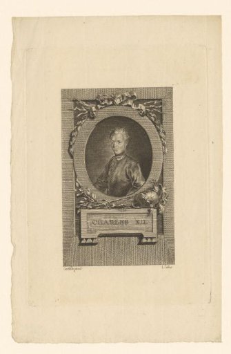 Portrait of Charles XII of Sweden