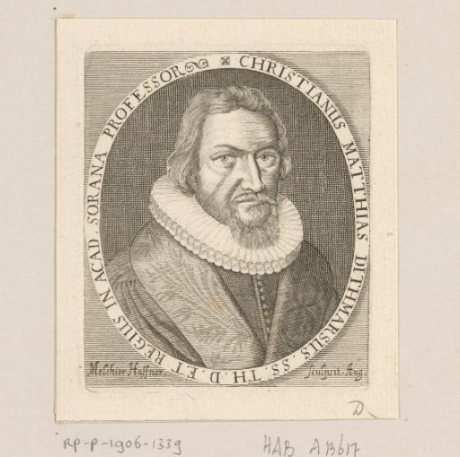 Portrait of Christiaan Matthias