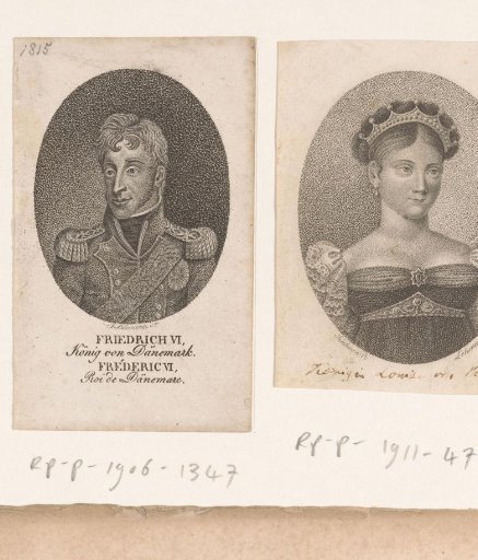 Portrait of Frederick VI, King of Denmark