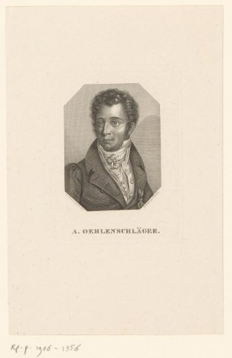 Portrait of Adam Oehlenschläger