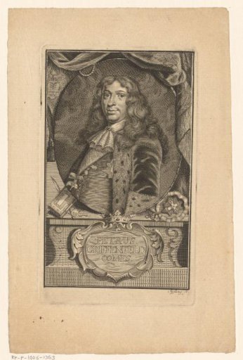 Portrait of Peder Griffenfeld