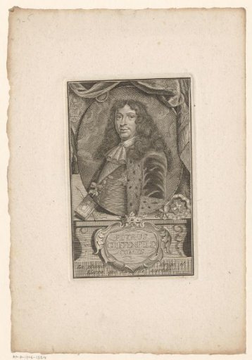 Portrait of Peder Griffenfeld