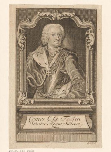 Portrait of Carl Gustaf Tessin