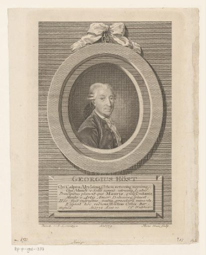 Portrait of Georg Hjersing Høst aged 45