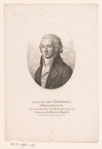 Portrait of Samuel Thomas Sömmering