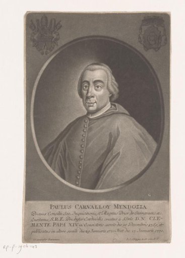 Portrait of Paulo António de Carvalho e Mendonça
