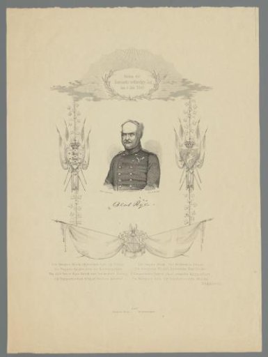 Portrait of Olaf Rye with frame