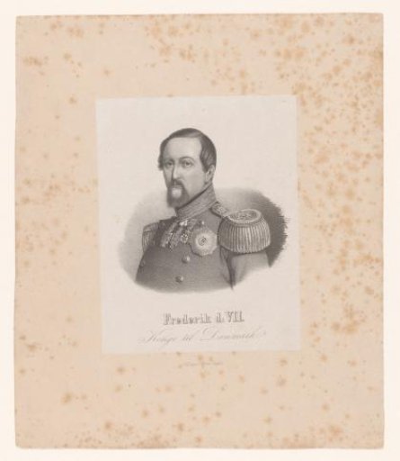 Portrait of Frederik VII, King of Denmark