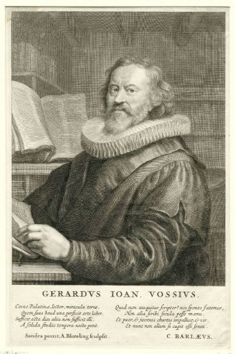 Portrait of Gerardus Joannes Vossius