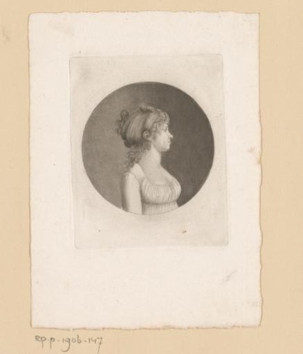 Portrait of an unknown woman