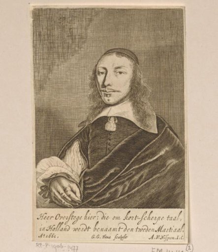 Portrait of Cornelis van Overstege