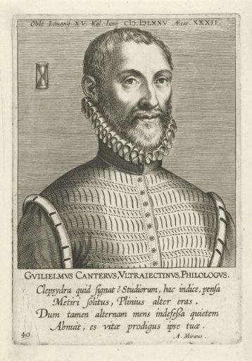 Portrait of Willem Canter