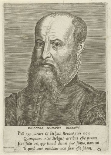 Portrait of Johannes Goropius Becanus