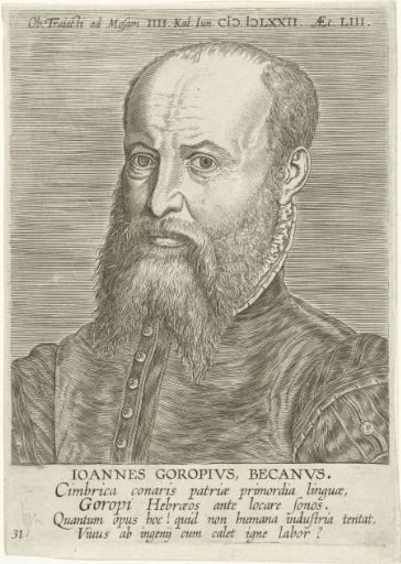 Portrait of Johannes Goropius Becanus