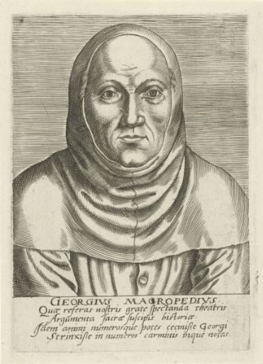 Portrait of Georgius Macropedius