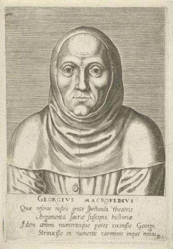 Portrait of Georgius Macropedius
