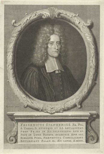Portrait of Frederick Spanheim the Younger at the age of 68