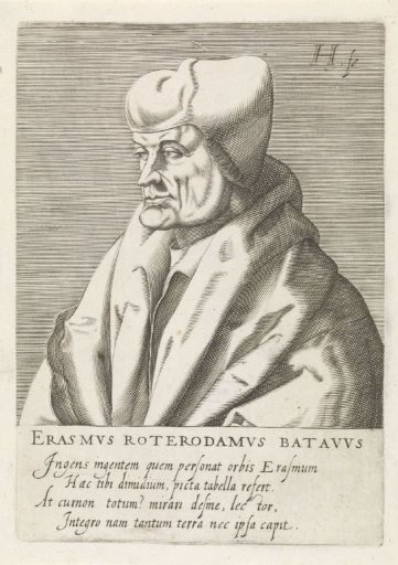Portrait of Desiderius Erasmus
