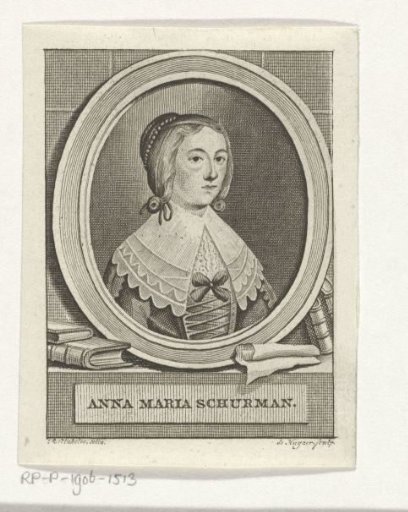 Portrait of Anna Maria van Schurman