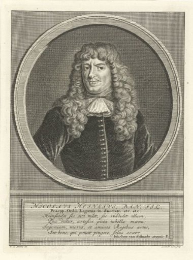 Portrait of Nicolaas Heinsius