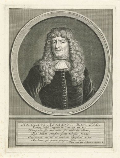 Portrait of Nicolaas Heinsius