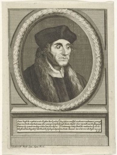 Portrait of Desiderius Erasmus